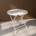 Utomhus Simple Liten Plastic Round Table