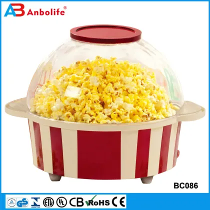 ANBO BEST TV Partner CE ETL certi Microwave Popcorn Machine Popcorn Maker Hot Air Popcorn Popper with FDA Approved no Oil Needed