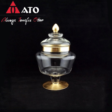 ATO Classic Style Clear Clear Optic Candy Storage Decoración