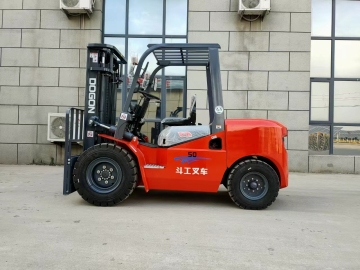Hot Pallet Diesel Side Shift 5 Ton Forklift Trucks