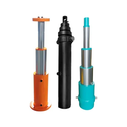 5 Stage Telescopic Hydraulic Cylinder - Long Stroke Hydraulics