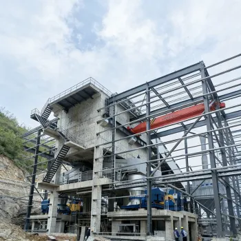 Efficient 3M TPA Aggregate Production for Sedimentary Rock