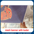 Großes Mesh-Banner mit Keder Edge