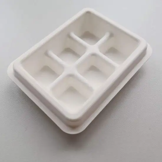 Eco-friendly Disposable Paper Chocolate Box Packaging Insert