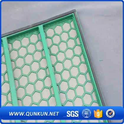Plastic frame brandt shale shaker screen
