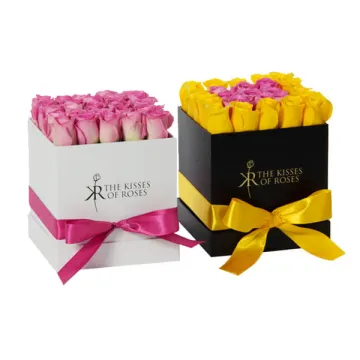 Luxury Rigid Cardbaord Flower Gift Paper Box