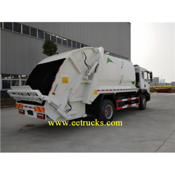 Dongfeng 6 camiones de basura compacta CBM