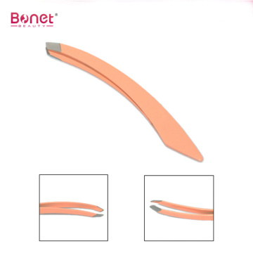 Cute eyebrow shaping tips curve boday tweezers