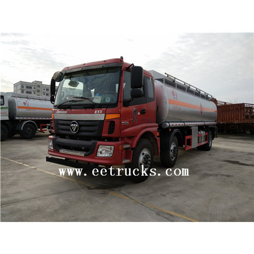 Auman 8 wheel 21 CBM Fuel Tanker Trucks