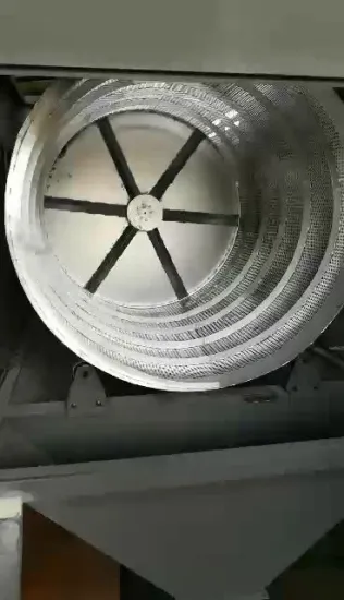 SCY63 Rotary Industrial Drum Sieve/ drum cleaner/ grain cleaning machine