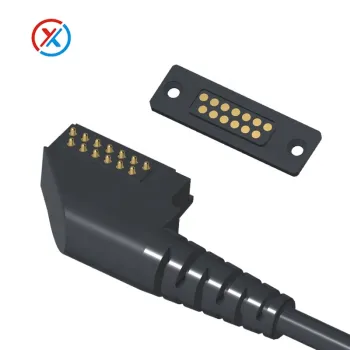 Factory Customized High Temperature Resistance 12V 2A Magnetic Head Charging Cable with PCB