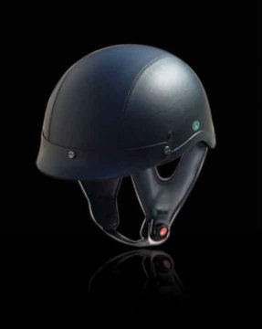 DOT open face ABS helmet leather cover RHD200