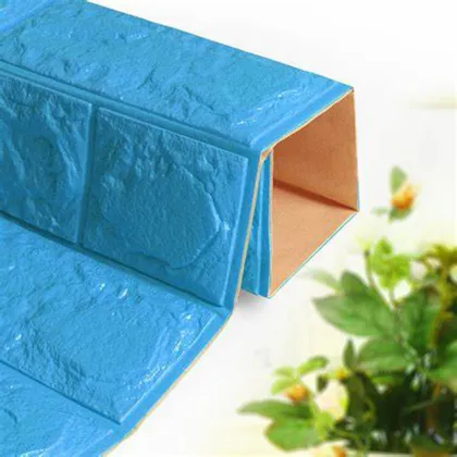 China Factory Waterproof 3D Foam Wall Stickers 70x77cm Wallpaper