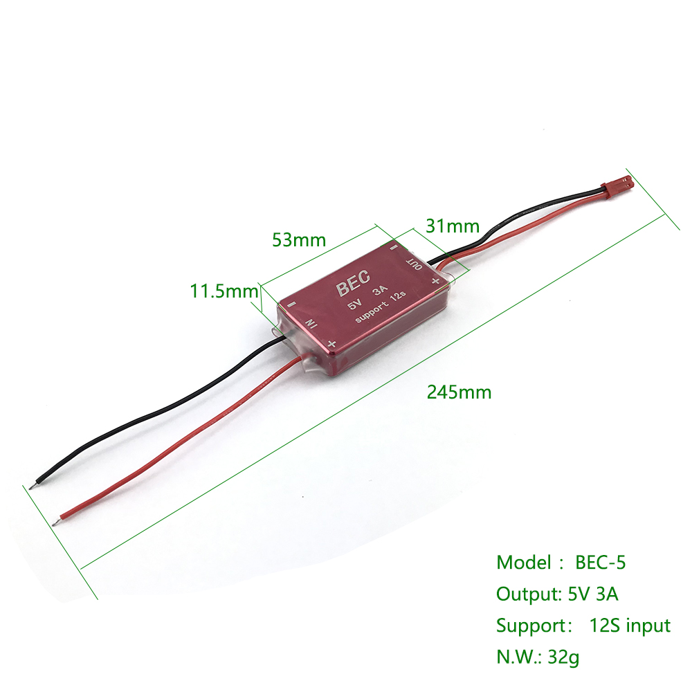 12S UBEC with filter interference