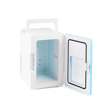 8L Beauty Mini Fridge: Compact Makeup Mirror Refrigerator