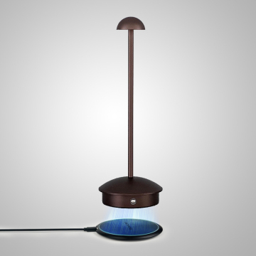 Lámpara de mesa LED recargable portátil para la decoración del hogar y el restaurante