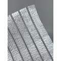 Black and silver aluminum Foil Mesh