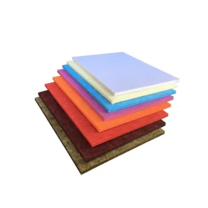 Modern Office Soundproof Felt Acoustic Panels - 100% Recycled Polyester PET Fiber Panels