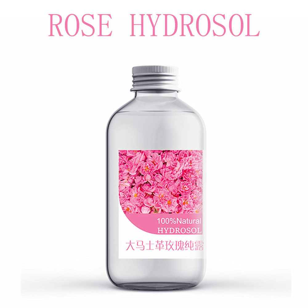 Toner naturel pour la peau en gros Hydrolat de rose de Damas