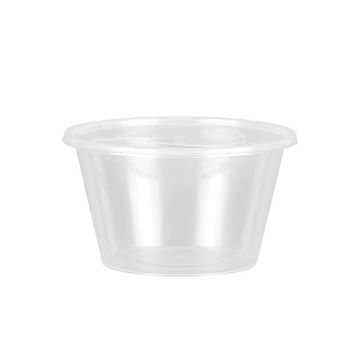 Low Price Pyrex Round Microwave & Airtight Food Storage Containers with Plastic Lids