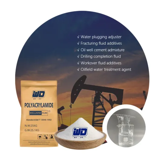 Anionic Polyacrylamide Pam Chemicals for Oil Field Petroleum Additives
