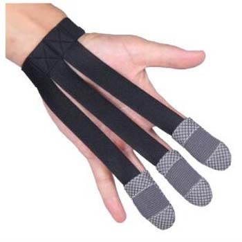 Archery 3 and 2 Finger Guard Shoot Gloves Arrow Bow Hunting Shooting Recurve Bow Finger Support Protector for light bow