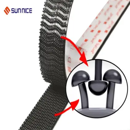 100% Nylon 3M Mushroom Dual Lock Patch