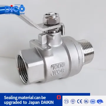Industrial Male & Female Thread 2PC Ball Valve