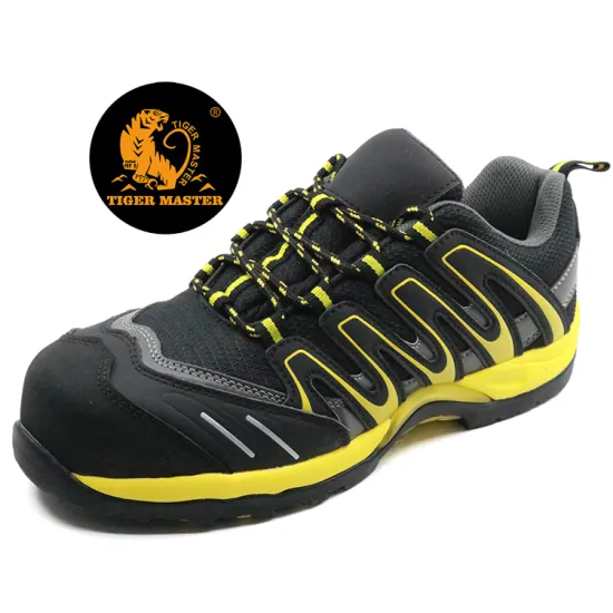 Slip resistant composite toe safety shoes SRC