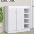 Wooden Shoes Cabinet Shoe Storage Cabinet Stand with Adjustable Shelves Supplier