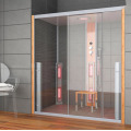 Infrared sauna shower combination shower cabin