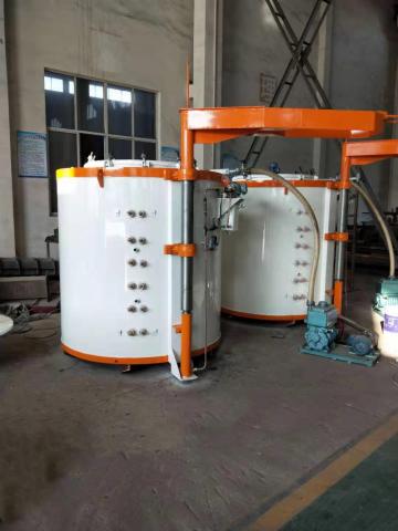 Pit type gas carburizing vacuum furnace