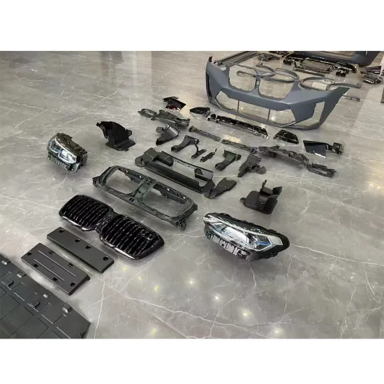 BMW X3 G01 2018-2021 Wheel Arch Lights Bumpers Body Kit for 2023 X3M Style Transformation