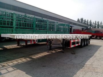 Best quality hotsell gooseneck flatbed semi-trailer