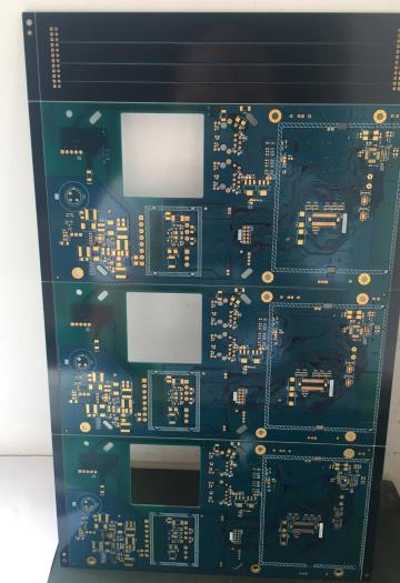 6 layer FR4(TG170) blue ENIG PCB