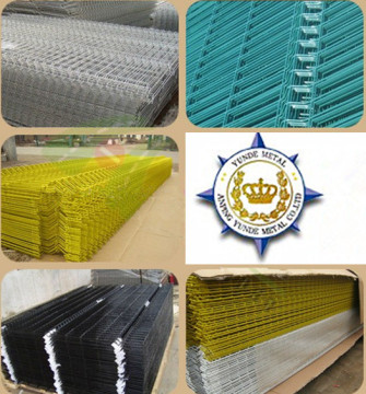 PVC Coated Welded Mesh Fence Panel (YD-WF-01)