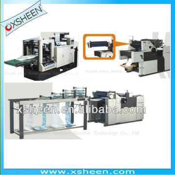 bill making machine,bill punching folding printing collating and numbering machine, bill coding printing and collator
