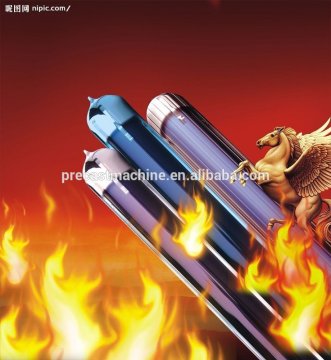 Solar Evacuated Tube with Both End Open