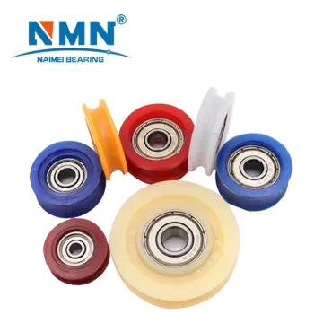 6001zz bearing nylon cable pulley wheels v bearings