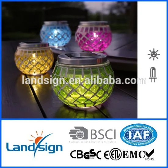 Cixi landsign glass mosaic decoration ball lamp XLTD-514-1