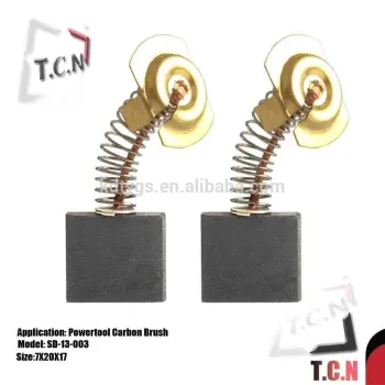 Carbon Brush Set for Power Tools Angle Grinder REX