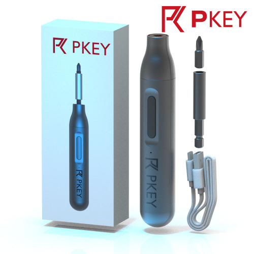 PKEY TYPE-C قابلة لإعادة الشحن مجموعة أدوات إصلاح مفك البراغي