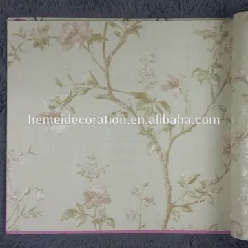 Chinese wallpaper Becautiful Flower design wallpaper precise embossed wallpaper non-woven wallpaper