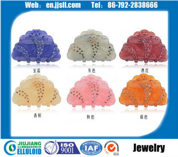 Finished product celluloid sheet for lady's accessories material