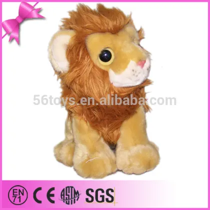wholesale cheap stuff jungle animal plush lion toy