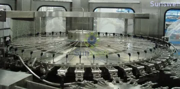 Automatic Water Filling Machines , Gravity Bottling Line Equipments For Still Water