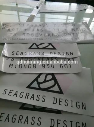One way vision sticker rear window sticker