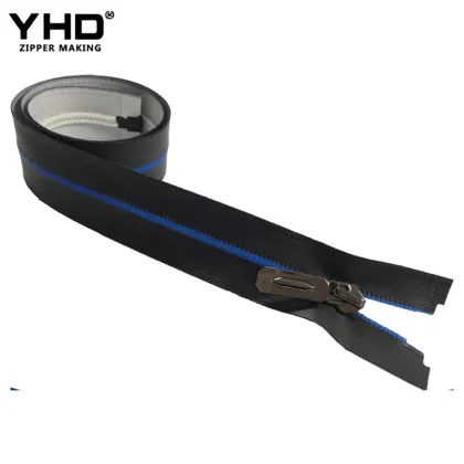 Brand logo personalized tpu coating nylon waterproof water resistant zipper