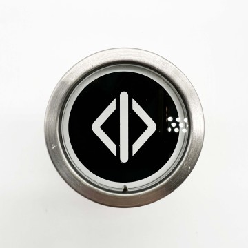 Title: "SOK Elevator Push Button Models KDS50, KDS300, 863223H03, 853343H02, 51071111H03 - Black Plate