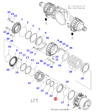 HD325-6 566-33-74320 RETAINER